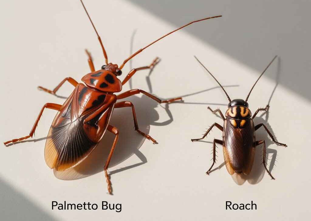 palmetto bug vs roach