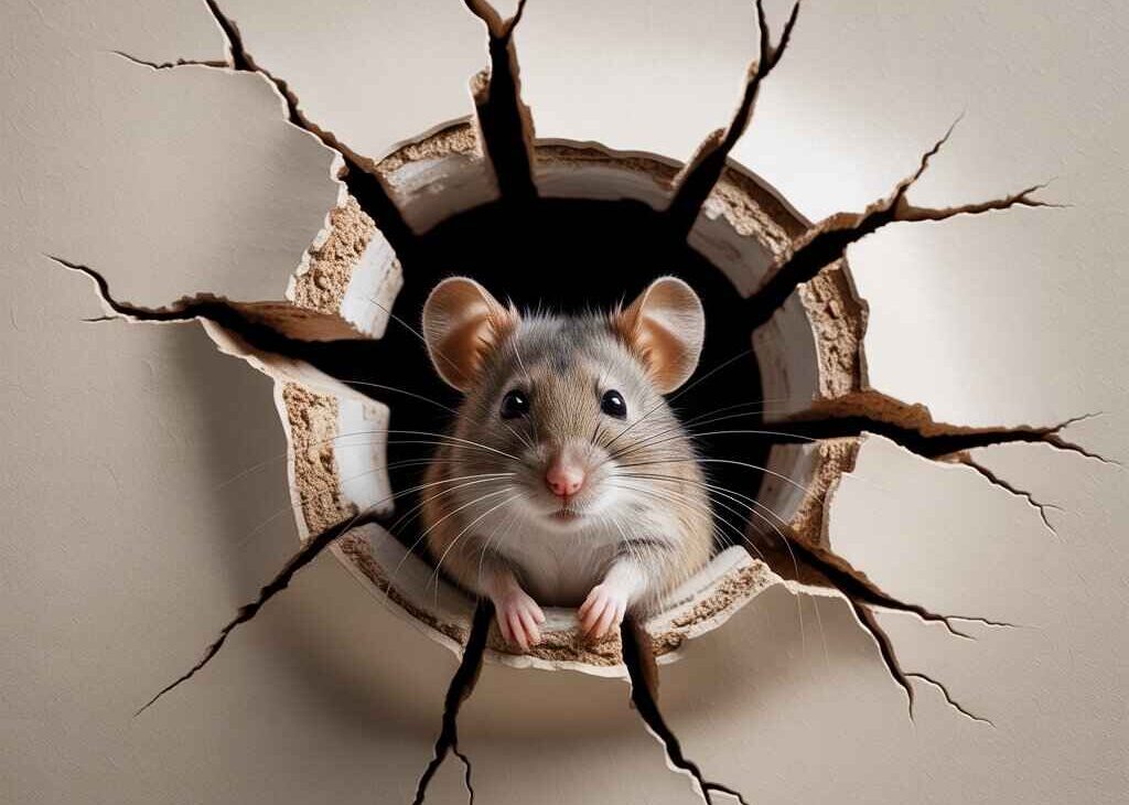 Rodent in Wall