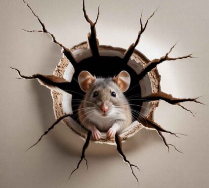 Rodent in Wall