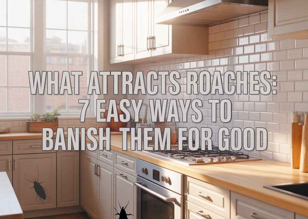 what attracts roaches