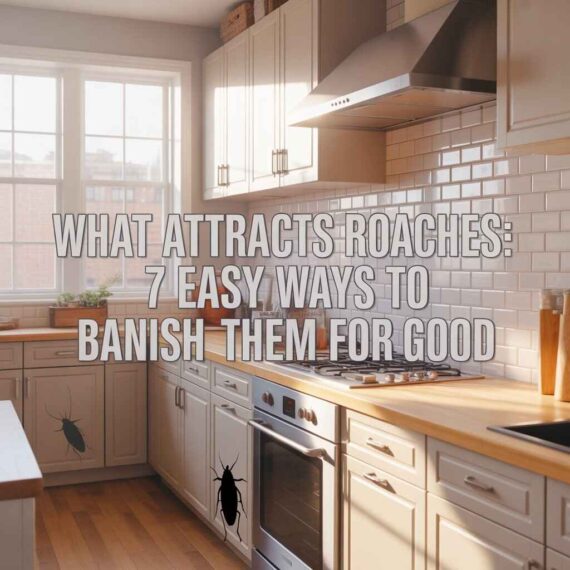 what attracts roaches