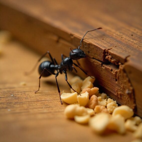 carpenter ant frass