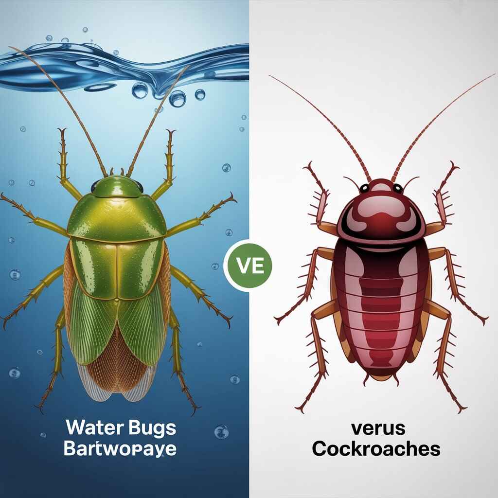 Water Bugs Versus Cockroaches: 5 Essential Differences